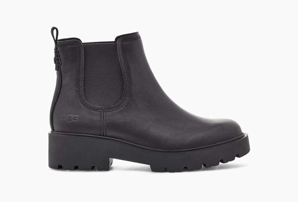 Ugg Chelsea Boot Womens - Ugg Markstrum Black - 892ULARWI